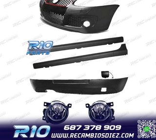 KIT CARROCERIA VOLKSWAGEN VW GOLF 5 LOOK GTI + FAROS