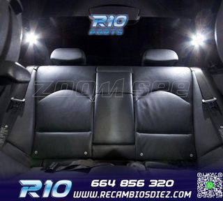 KIT 17 BOMBILLAS LED INTERIOR BMW SERIE 3 E46 SEDAN COUPE M3