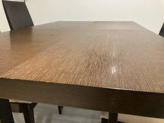Mesa comedor madera y 4 sillas