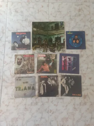 Lote Vinilos Triana