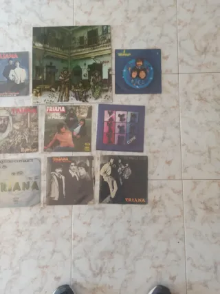 Lote Vinilos Triana