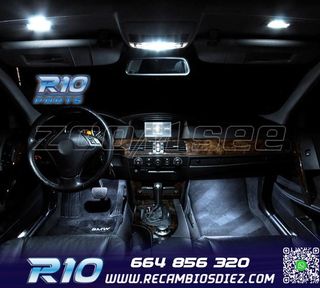 KIT 18 BOMBILLAS LED INTERIOR BMW E60 E61 M5 520I 523I 530I