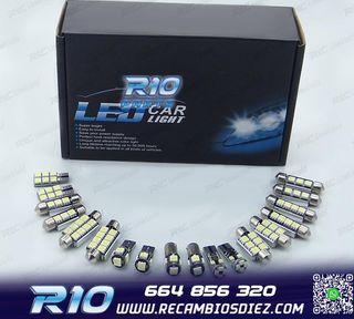 KIT 10 BOMBILLAS LED INTERIOR BMW Z4 E89 SDRIVE 18I 20I 23I