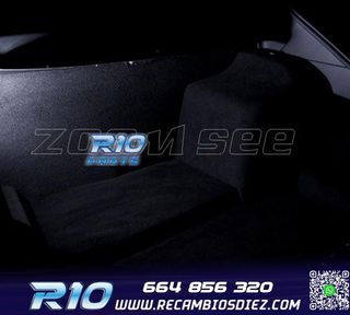 KIT 10 BOMBILLAS LED INTERIOR BMW Z4 E89 SDRIVE 18I 20I 23I