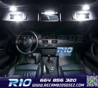 KIT 17 BOMBILLAS LED INTERIOR BMW SERIE 3 E90 SEDAN 330XD 33