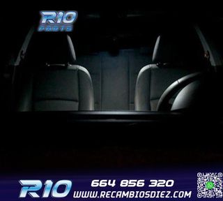 KIT 8 BOMBILLAS LED INTERIOR BMW 1 SERIE F20 F21 HATCHBACK 1