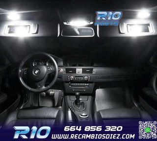 KIT 18 BOMBILLAS LED INTERIOR BMW 1 SERIE E88 CONVERTIBLE CA