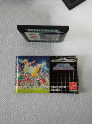 European Club Soccer Megadrive Sega