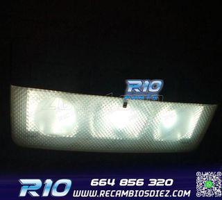 KIT 12 BOMBILLAS LED INTERIOR OPEL INSIGNIA SEDAN BERLINA HA