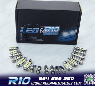 KIT 12 BOMBILLAS LED INTERIOR OPEL INSIGNIA SEDAN BERLINA HA