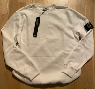 Sudadera Stone Island Blanca