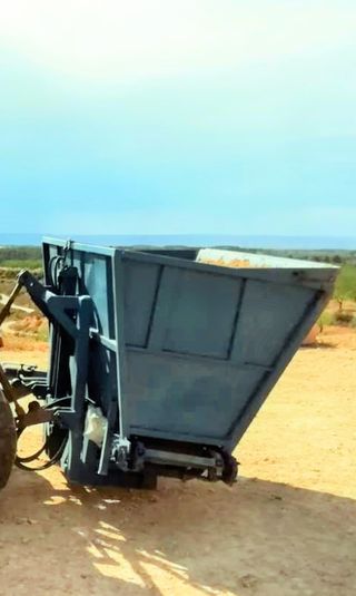 Cazo repartidor (escampador) per a tractor