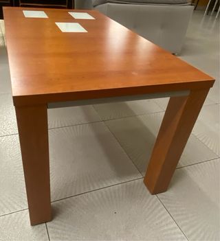 Mesa de centro madera y cristal