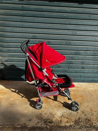 Carrito Plegable Rojo Silver Cross