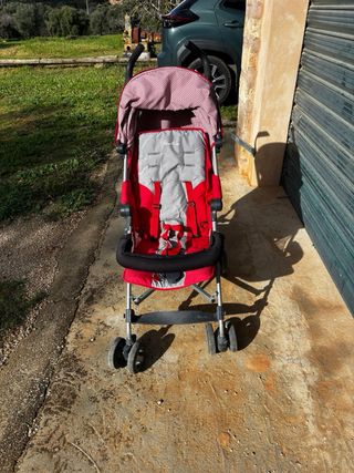 Carrito Plegable Rojo Silver Cross