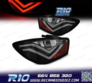 PILOTOS SEAT IBIZA 08-12 LIGHT BAR FONDO NEGRO 3 PUERTAS