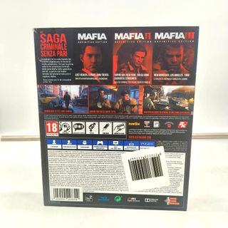 Mafia Trilogy - Ed Italiana - PS4 PlayStation 4