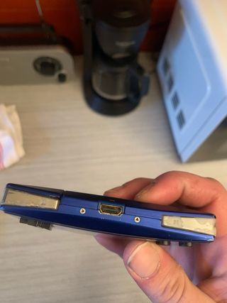 Nintendo Game Boy Micro Azul Funciona /No cargador