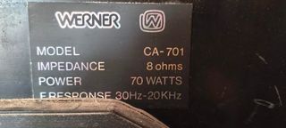 Pareja de altavoces de medios 4 pulgadas 8 Ohm