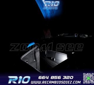 KIT 12 BOMBILLAS LED INTERIOR PARA PORSCHE 911 997 CARRERA T