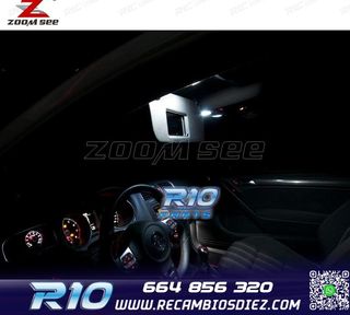 KIT 14 BOMBILLAS LED INTERIOR PARA VOLKSWAGEN VW GTI GOLF6 G