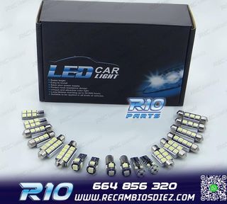 KIT 14 BOMBILLAS LED INTERIOR PARA VOLKSWAGEN VW GOLF 5 ESTA