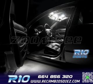 KIT 11 BOMBILLAS LED INTERIOR PARA VOLKSWAGEN VW VOLKSWAGEN