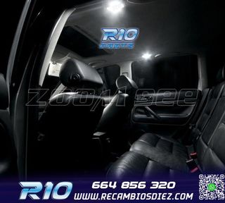 KIT 11 BOMBILLAS LED INTERIOR PARA VOLKSWAGEN VW VOLKSWAGEN