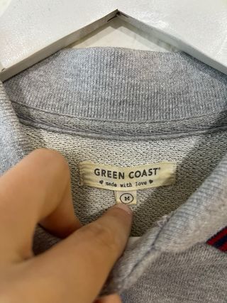 Polo manga larga Green Coast