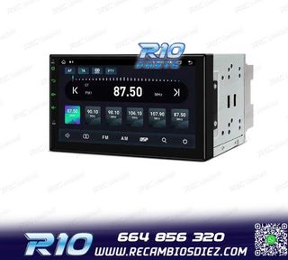 RADIO GPS ANDROID 12 HD TACTIL BLUETOOTH USB SD