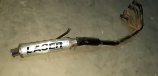 Tubo Escape Láser Yamaha FZ 750 + Colectores