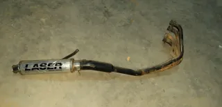 Tubo Escape Láser Yamaha FZ 750 + Colectores