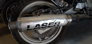 Tubo Escape Láser Yamaha FZ 750 + Colectores