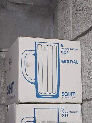 6 Bicchieri Birra SAHM Exclusive-Tankards 0,5L