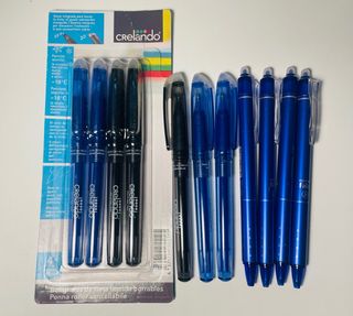 Set bolígrafos borrables Crelando