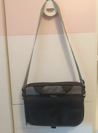 Maletín portátil Targus Negro y Gris