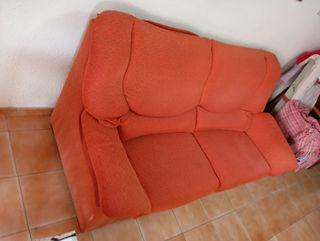 Sofá de 3 plazas naranja