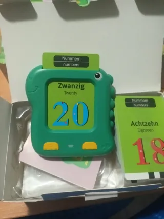 Pack de 3 juegos con Tarjetas Educativas traductor