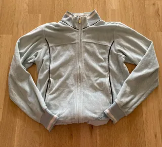 Sudadera Champion Talla S Azul y Blanca