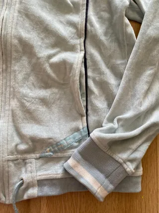 Sudadera Champion Talla S Azul y Blanca