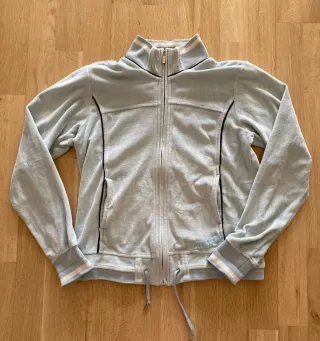 Sudadera Champion Talla S Azul y Blanca