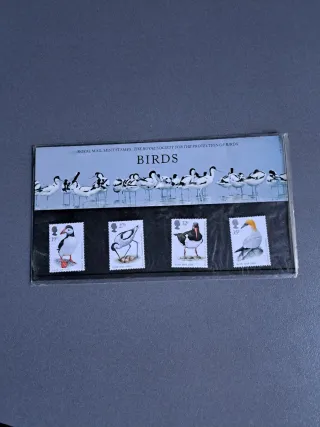 Set francobolli inglesi Birds
