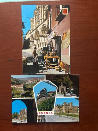 Lote Postales Antiguas España Años 60-70