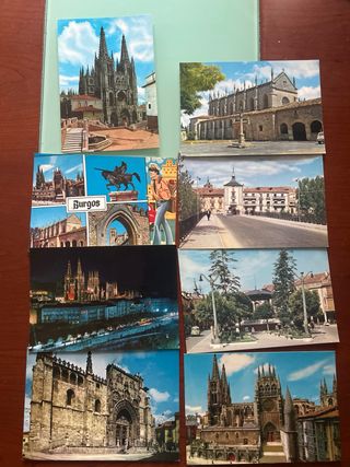Lote Postales Antiguas España Años 60-70