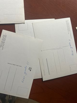 Lote Postales Antiguas España Años 60-70