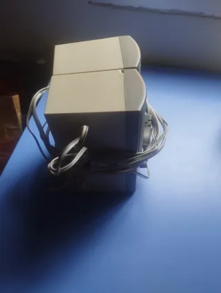 Altavoces para Ordenador Beige y Gris