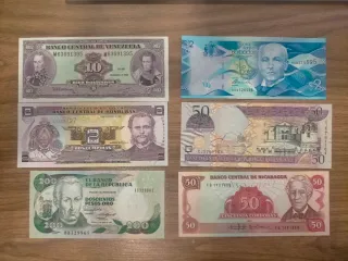 Lotto di 25 banconote americane SC