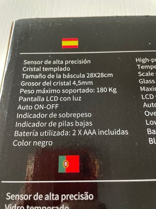 Báscula de baño Digital Euro Life CD-28B