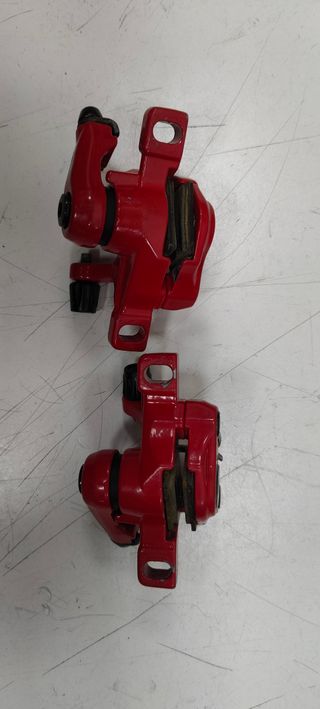 Coppia pinze freno rosse