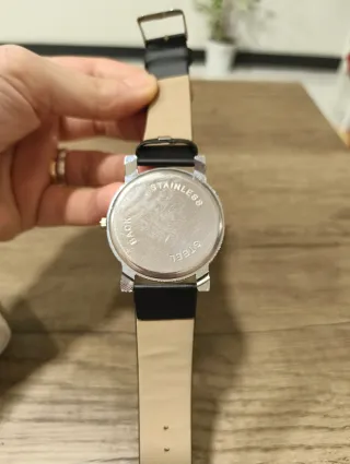 Orologio Quarzo Minimalista Total Black